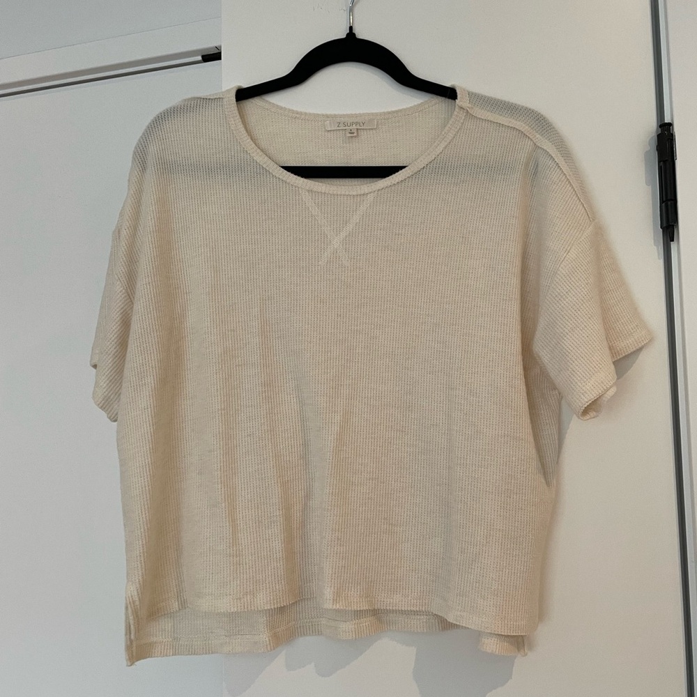 Z Supply Cream Top